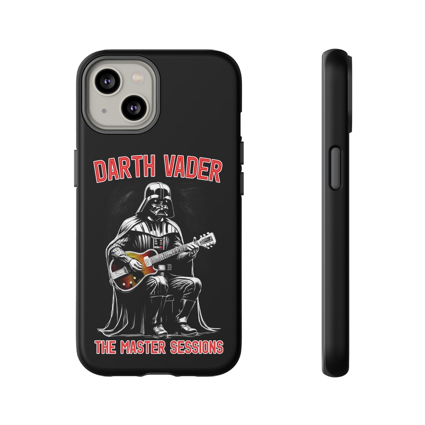 Darth Vader Guitar Rugged Cell Phone Case, Star Wars Concert Design, Tough Phone Cover, Outer Rim Tour Merch, Galaxy Jammer Case