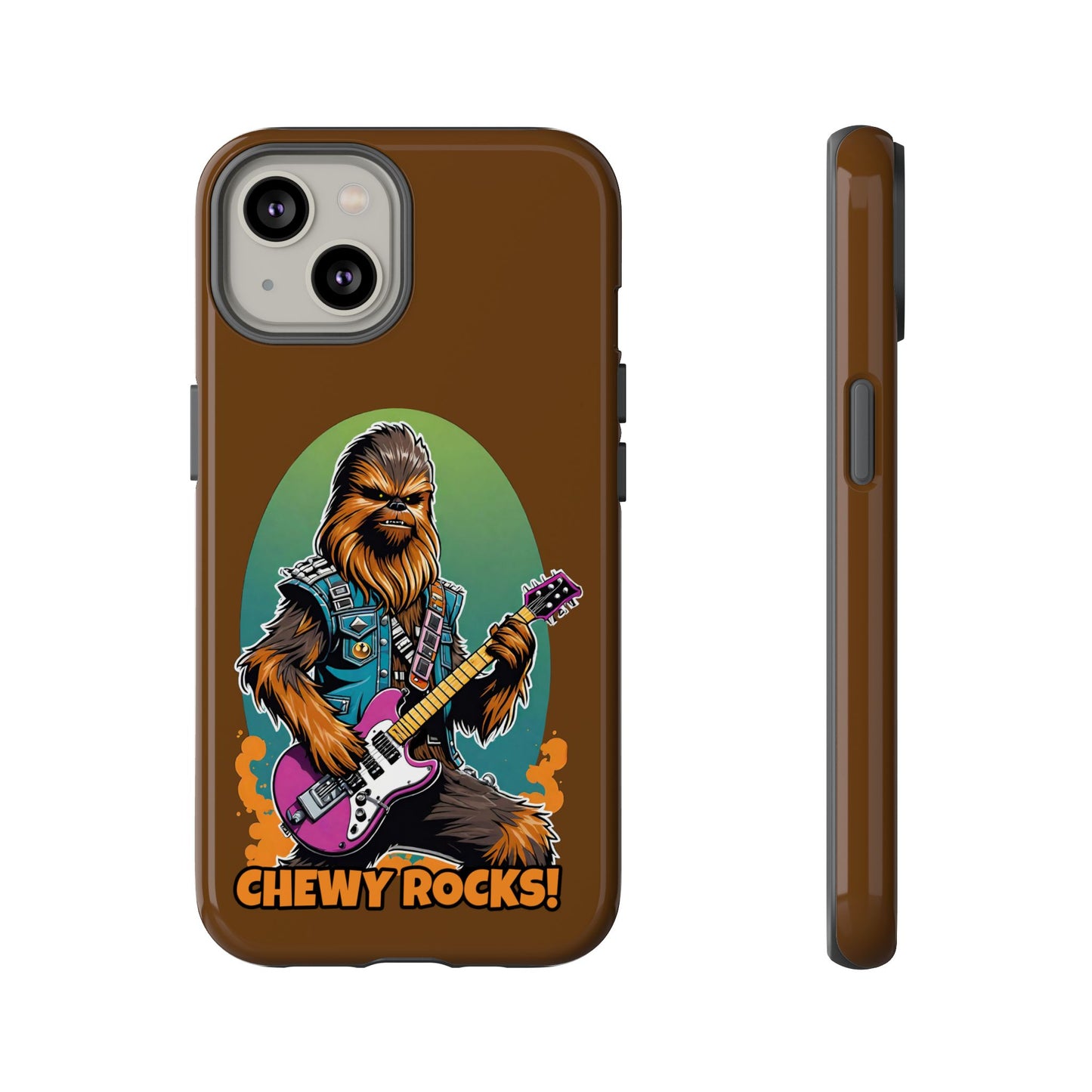 Rugged Case, Chewbacca Tribute, Star Wars Phone Cover, Chewy Rocks, Concert Cellphone Case, Vintage Inspired, ARRRROOH Band, Outer Rim, Mr