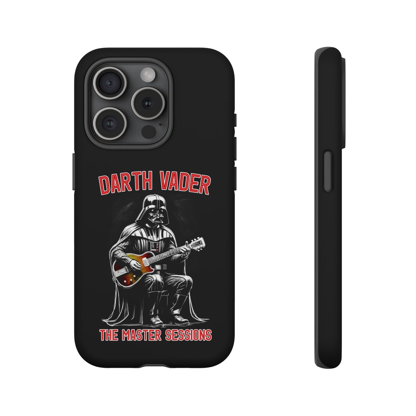 Darth Vader Guitar Rugged Cell Phone Case, Star Wars Concert Design, Tough Phone Cover, Outer Rim Tour Merch, Galaxy Jammer Case