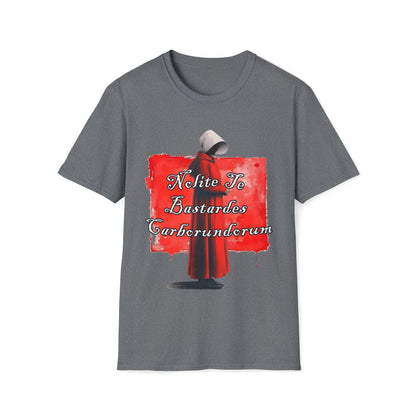 Handmaid’s Tale Inspired T‑Shirt – "Nolite To Bastardes Carburundurim" Graphic Tee