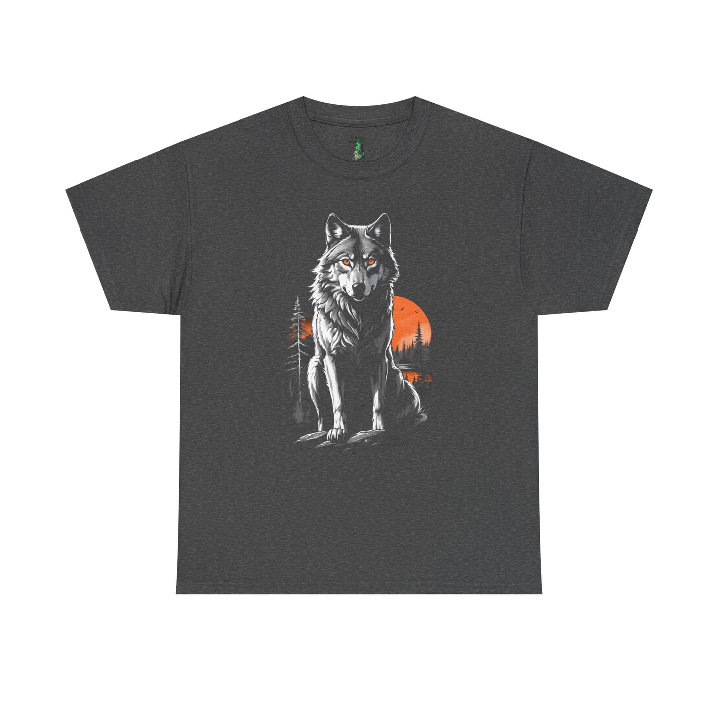 Wolf Graphic Tee | Nature Lover Gift, Cool Graphic Unisex Cotton Shirt