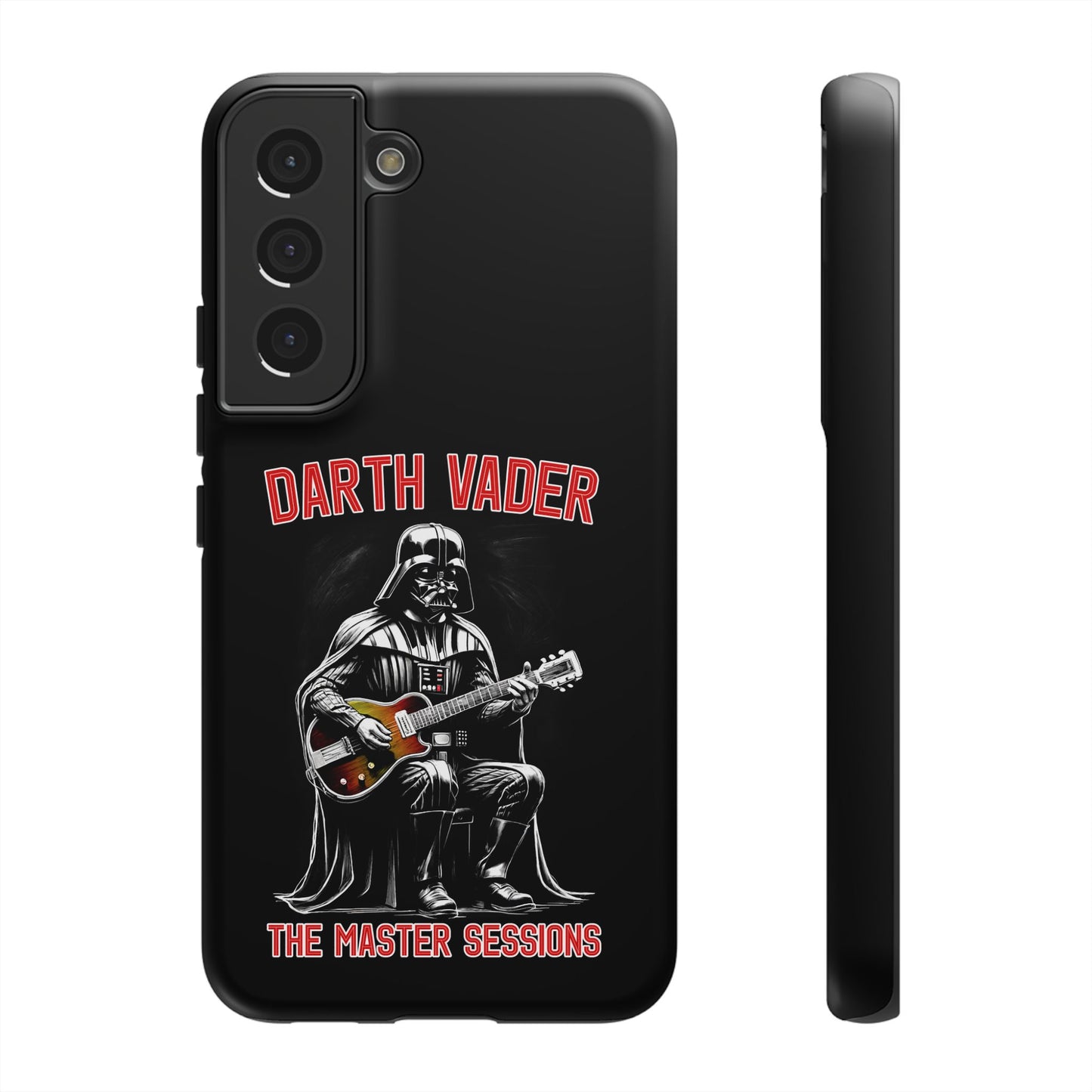 Darth Vader Guitar Rugged Cell Phone Case, Star Wars Concert Design, Tough Phone Cover, Outer Rim Tour Merch, Galaxy Jammer Case