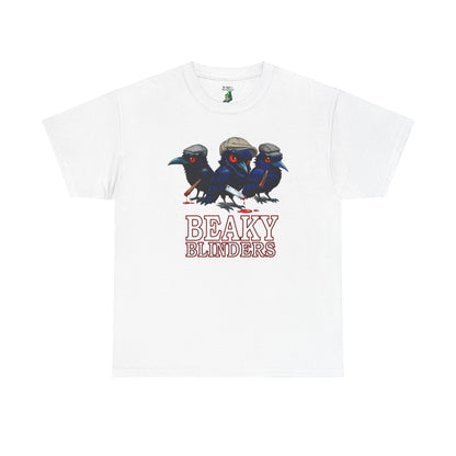 Beaky Blinders Unisex Tee, Peaky Blinders Parody Shirt, Gangster Fan Gift, Murder of Crows T-shirt, Tommy Shelby Tee, Razor Blades Tee