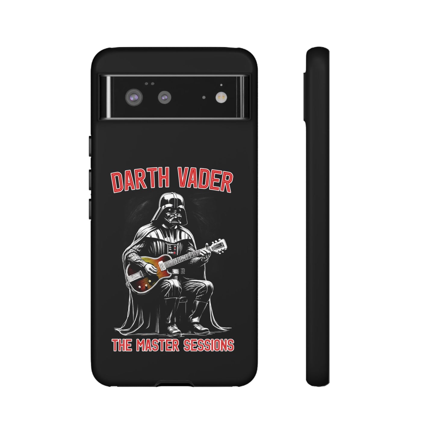 Darth Vader Guitar Rugged Cell Phone Case, Star Wars Concert Design, Tough Phone Cover, Outer Rim Tour Merch, Galaxy Jammer Case