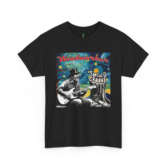 Woodworker Tongue & Groove Unisex Heavy Cotton Tee