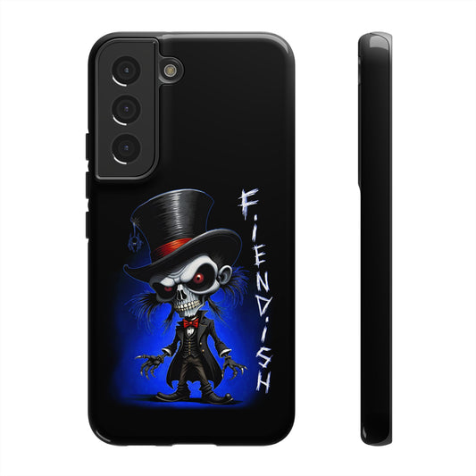 Fiendish Skeleton Tough Case - Fiendish Rugged Cell Phone Cover for Men and Women