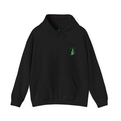 Headless Horseman Illustration Hoodie | Spooky Halloween Horseman Night