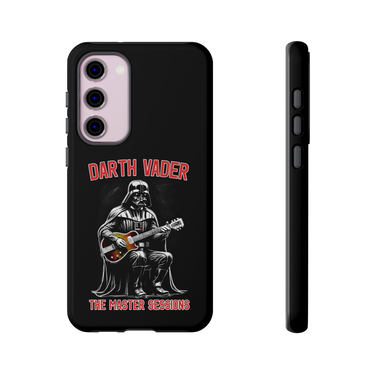 Darth Vader Guitar Rugged Cell Phone Case, Star Wars Concert Design, Tough Phone Cover, Outer Rim Tour Merch, Galaxy Jammer Case