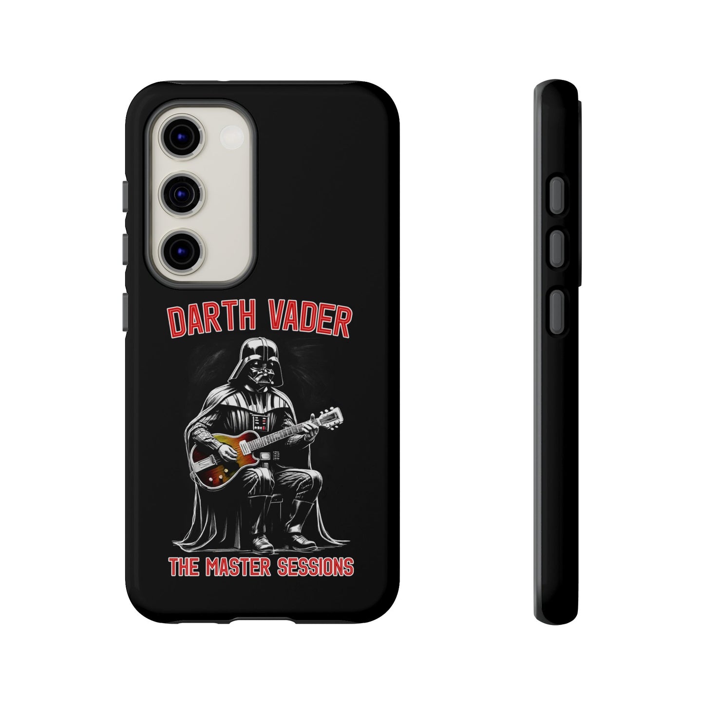 Darth Vader Guitar Rugged Cell Phone Case, Star Wars Concert Design, Tough Phone Cover, Outer Rim Tour Merch, Galaxy Jammer Case