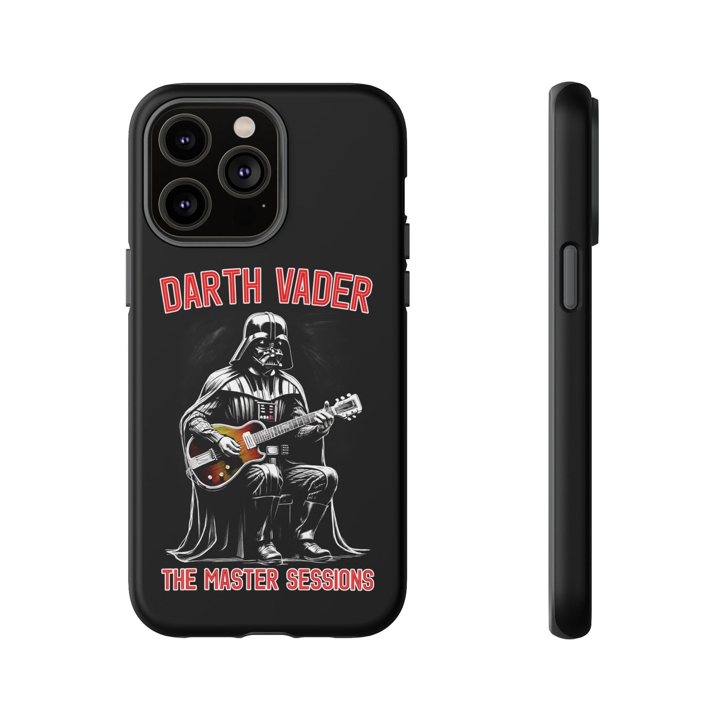 Darth Vader Guitar Rugged Cell Phone Case, Star Wars Concert Design, Tough Phone Cover, Outer Rim Tour Merch, Galaxy Jammer Case