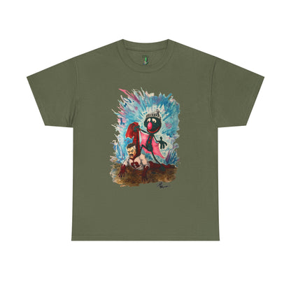 Super Grover dominates Omni-Man T-shirt, Vibrant Art Unisex T-Shirt