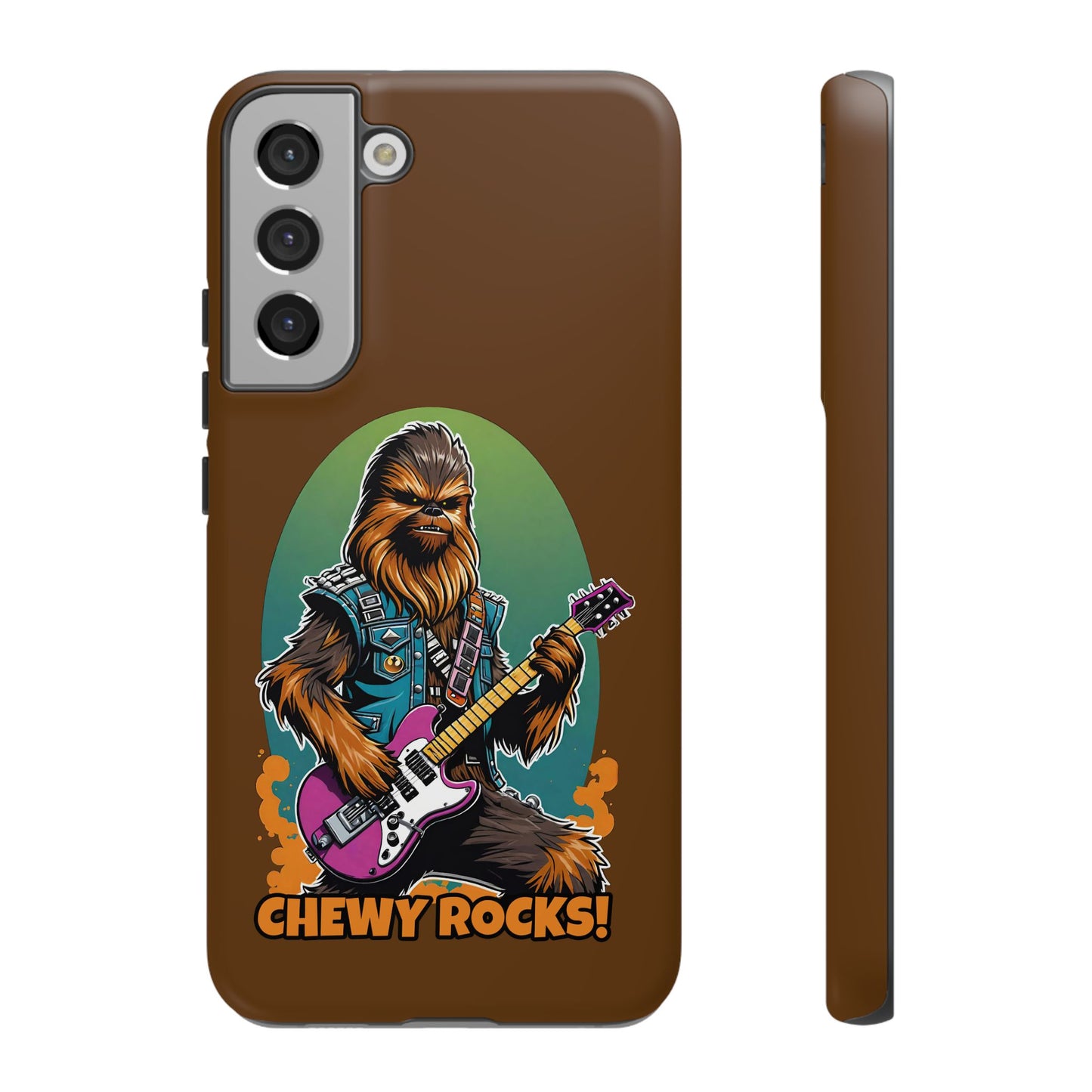 Rugged Case, Chewbacca Tribute, Star Wars Phone Cover, Chewy Rocks, Concert Cellphone Case, Vintage Inspired, ARRRROOH Band, Outer Rim, Mr