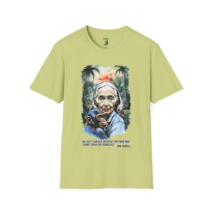 Nature Lover's T-Shirt with Jane Goodall Quote, Eco-Friendly Tee, Animal Rights Shirt, Gift for Wildlife Advocates, Conservation [...]