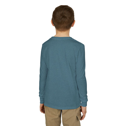 Chewy Rocks Youth Long Sleeve Tee — 'Chewy Rocks!' Guitar Wookie Graphic