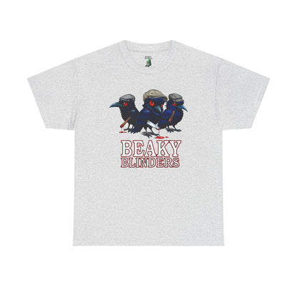 Beaky Blinders Unisex Tee, Peaky Blinders Parody Shirt, Gangster Fan Gift, Murder of Crows T-shirt, Tommy Shelby Tee, Razor Blades Tee