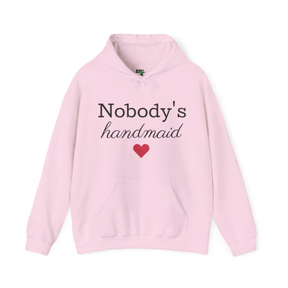 'Nobody's Handmaid' Feminist Handmaid's Tale Inspired Graphic Hoodie - Nolite Te Bastardes Conumdorum Tee
