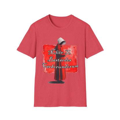 Handmaid’s Tale Inspired T‑Shirt – "Nolite To Bastardes Carburundurim" Graphic Tee