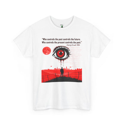George Orwell 1984 Unisex Tee, Book Lover Gift, Quote T-Shirt, Classic Literature Shirt, Orwell Fan Apparel, Cotton Tshirt for Reader