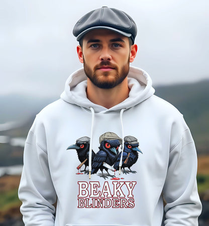 Beaky Blinders Unisex Sweatshirt, Peaky Blinders Parody Sweatshirt, Gangster Fan Gift, Murder of Crows, Tommy Shelby, Fandom Merchandise