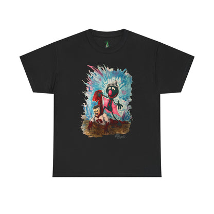 Super Grover dominates Omni-Man T-shirt, Vibrant Art Unisex T-Shirt