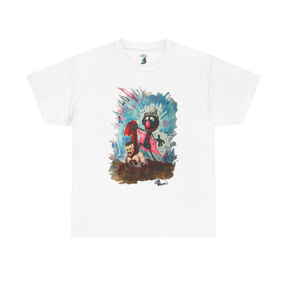 Super Grover dominates Omni-Man T-shirt, Vibrant Art Unisex T-Shirt