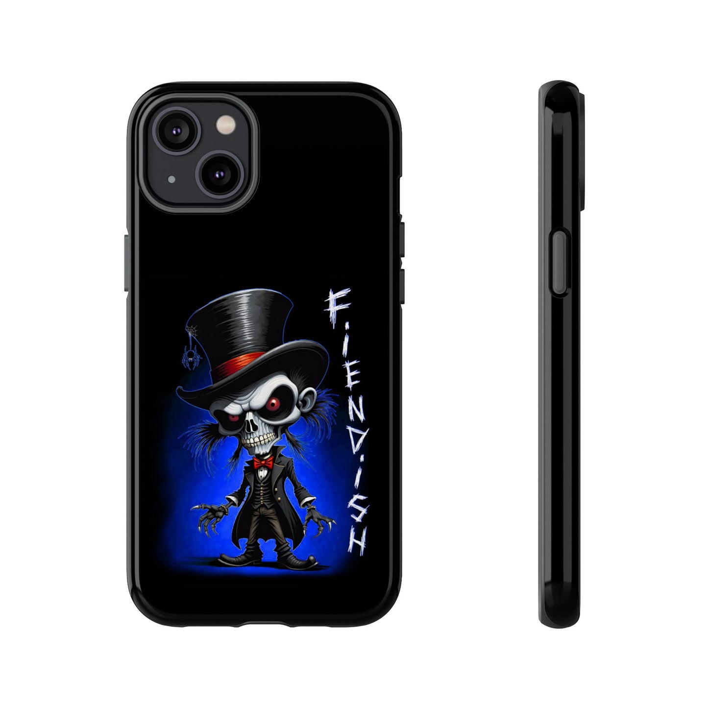 Fiendish Skeleton Tough Case - Fiendish Rugged Cell Phone Cover for Men and Women