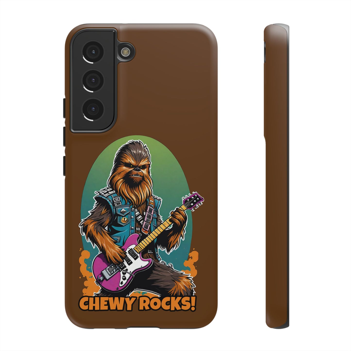 Rugged Case, Chewbacca Tribute, Star Wars Phone Cover, Chewy Rocks, Concert Cellphone Case, Vintage Inspired, ARRRROOH Band, Outer Rim, Mr