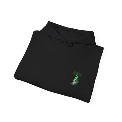 Headless Horseman Illustration Hoodie | Spooky Halloween Horseman Night