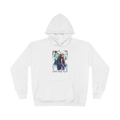 Jack and Sally Undying Love Unisex Pullover Hoodie Sweatshirt, Halloween Hoodie, Christmas Gift, Gothic Love Story, Gothic Romance