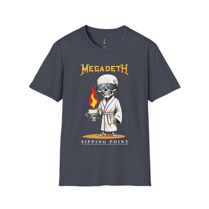 Sipping Time "Vic" Megadeth T-shirt - Gildan Softstyle T-Shirt