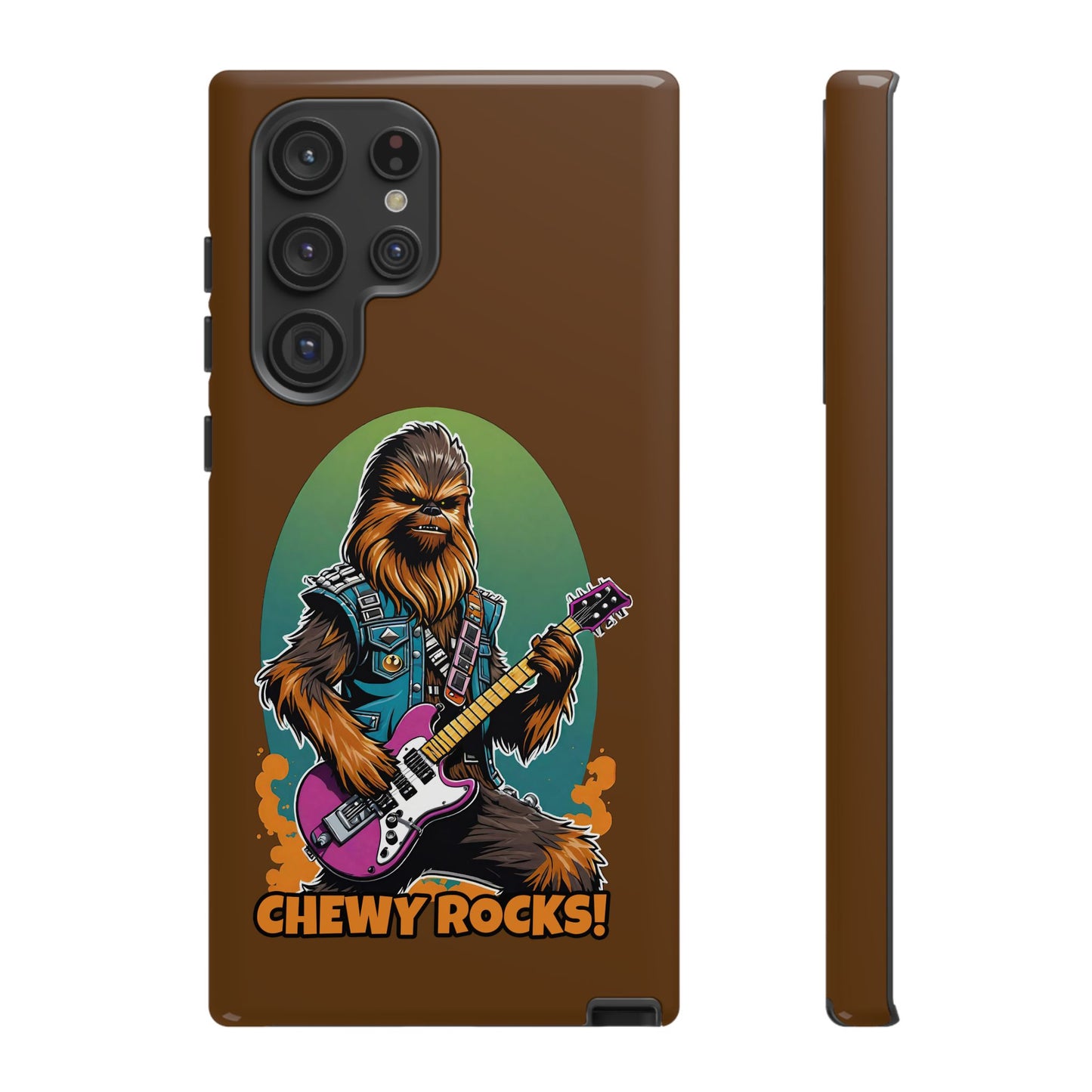 Rugged Case, Chewbacca Tribute, Star Wars Phone Cover, Chewy Rocks, Concert Cellphone Case, Vintage Inspired, ARRRROOH Band, Outer Rim, Mr