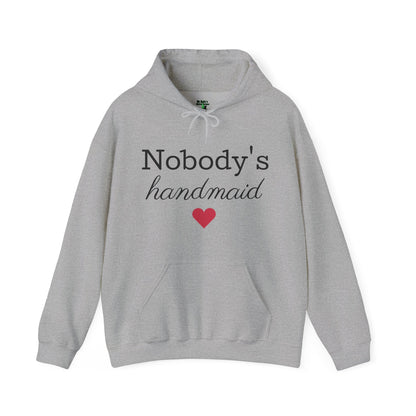'Nobody's Handmaid' Feminist Handmaid's Tale Inspired Graphic Hoodie - Nolite Te Bastardes Conumdorum Tee