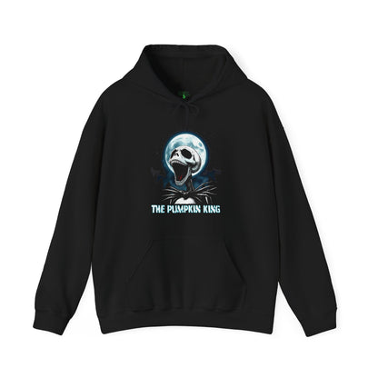 Halloween Pumpkin King Hoodie, Unisex Sweatshirt, Cozy Fall Apparel, Spooky Season Gift, Nightmare Before Christmas Merchandise