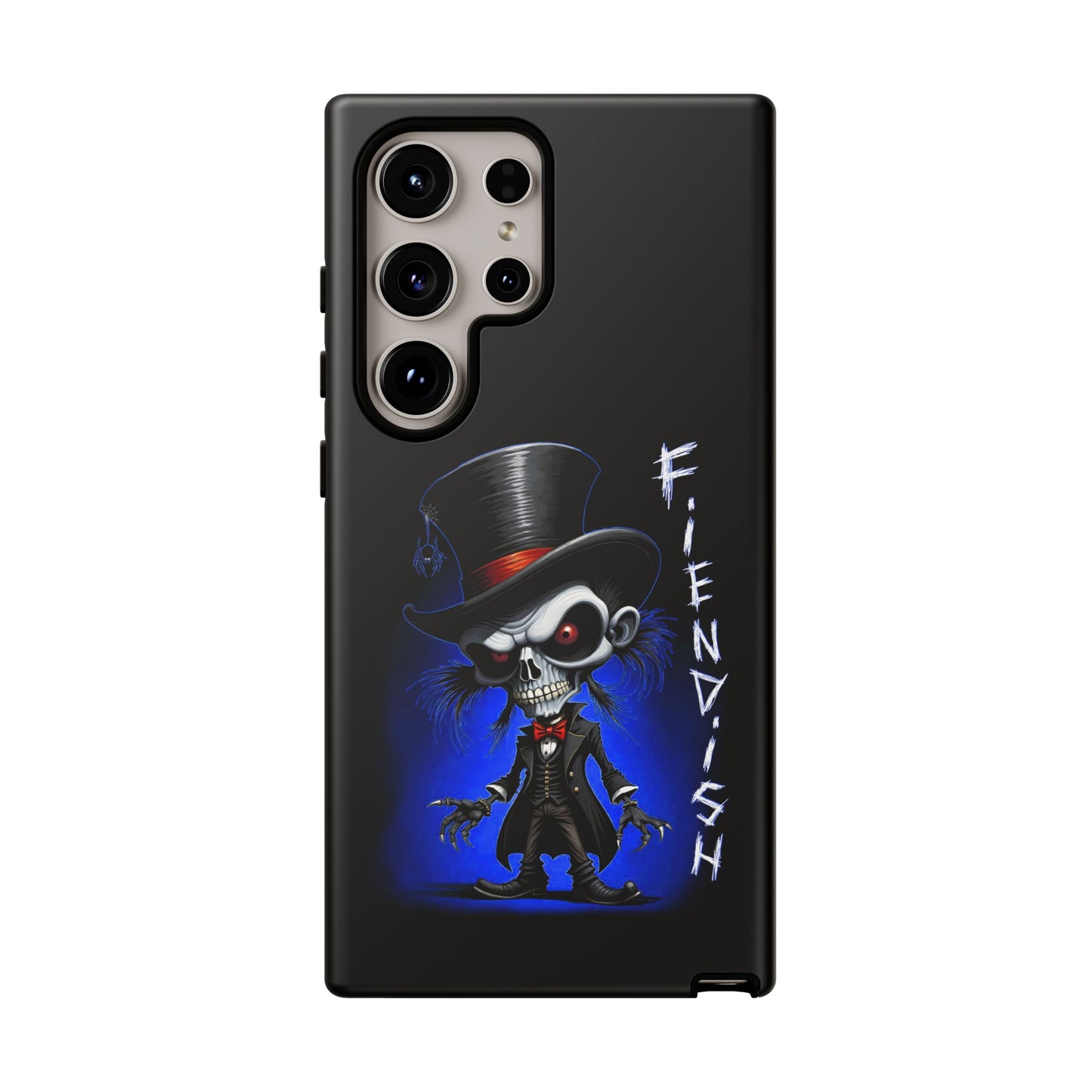 Fiendish Skeleton Tough Case - Fiendish Rugged Cell Phone Cover for Men and Women