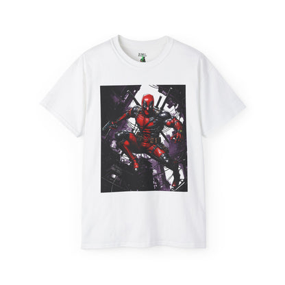 Deadpool Fan Art T-shirt, Comic Collector Shirt, Marvel Fan Gift, Comicon Apparel, Unisex Ultra Cotton Tee