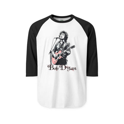Bob Dylan Unisex Raglan Shirt - Retro Music Tee, Gift for Music Lovers, Concert Outfit, Vintage Style, Rock and Roll Apparel