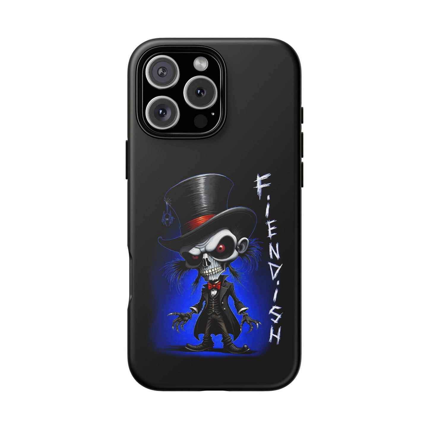 Fiendish Skeleton Tough Case - Fiendish Rugged Cell Phone Cover for Men and Women