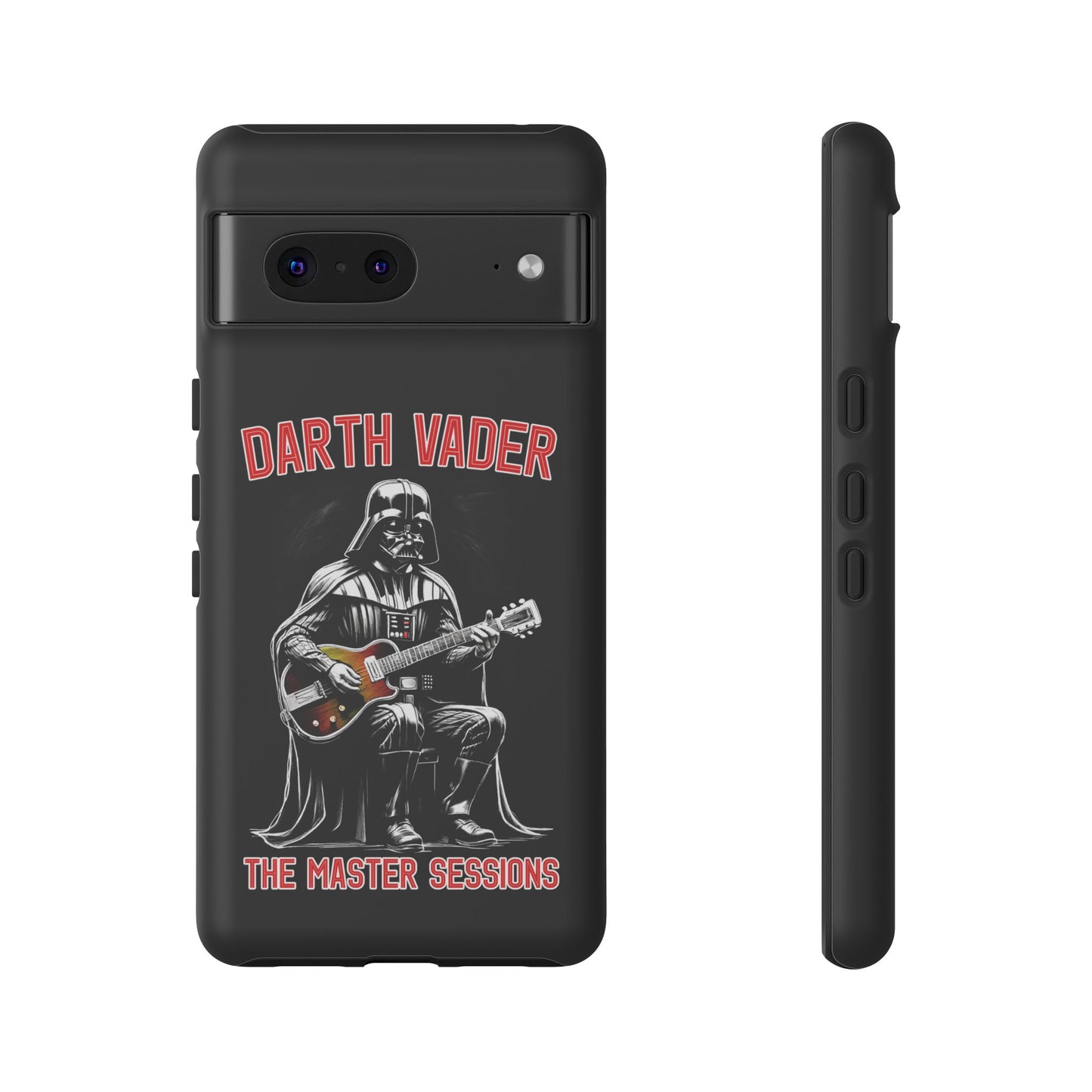 Darth Vader Guitar Rugged Cell Phone Case, Star Wars Concert Design, Tough Phone Cover, Outer Rim Tour Merch, Galaxy Jammer Case