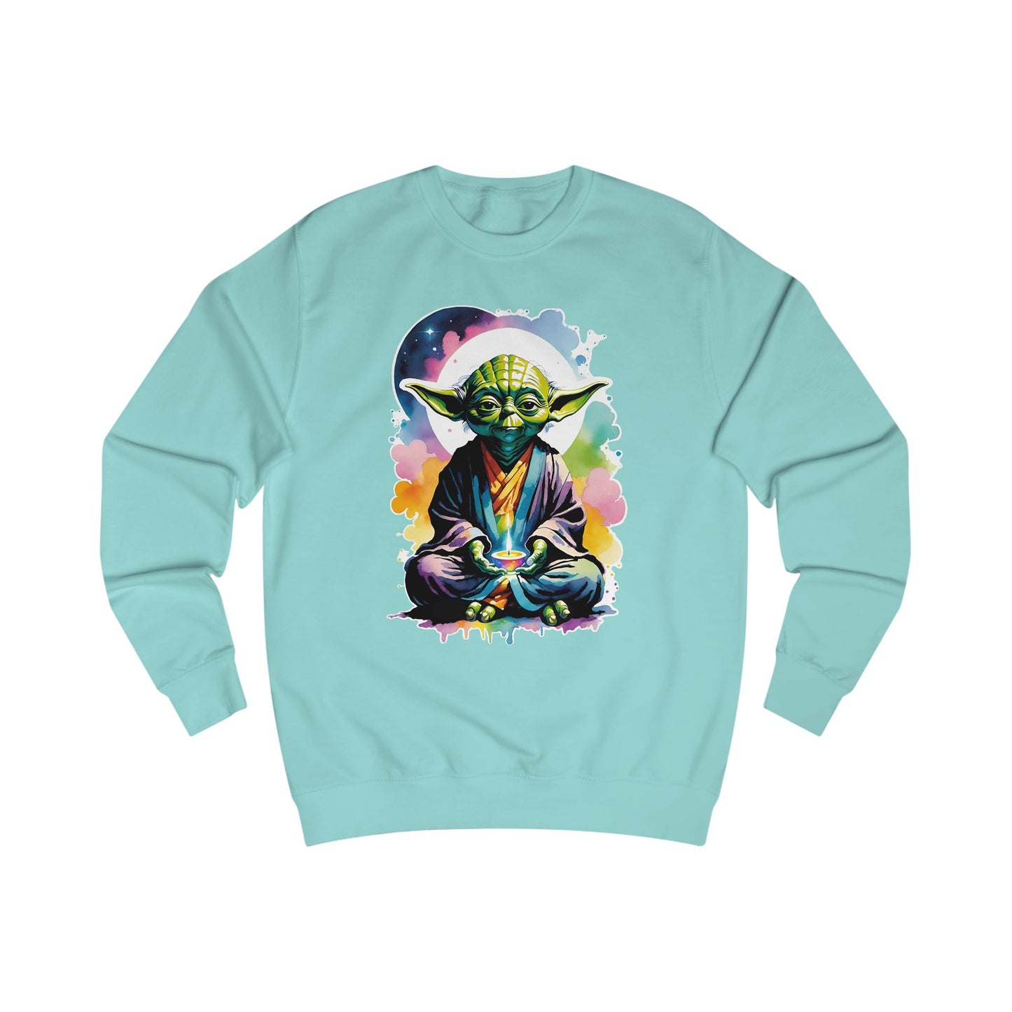 Star Wars Sweatshirt, Yoda Sweatshirt, Empire Strikes Back, Yoga Yoga design, Yoga apparel, Ladies Yoga Sweatshirt, Unisex Sweatshirt