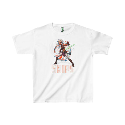 Kids Tee, Cosmic Jedi Ahsoka Tano Tribute Shirt, Star Wars Fan Gift, Girl Power Youth Tee, Nerd Pride T-Shirt, Sci-Fi Enthusiast Apparel,