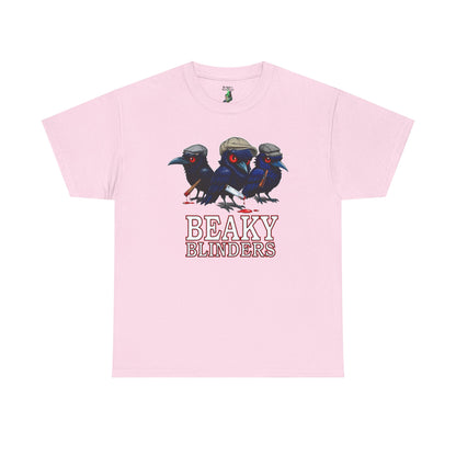 Beaky Blinders Unisex Tee, Peaky Blinders Parody Shirt, Gangster Fan Gift, Murder of Crows T-shirt, Tommy Shelby Tee, Razor Blades Tee