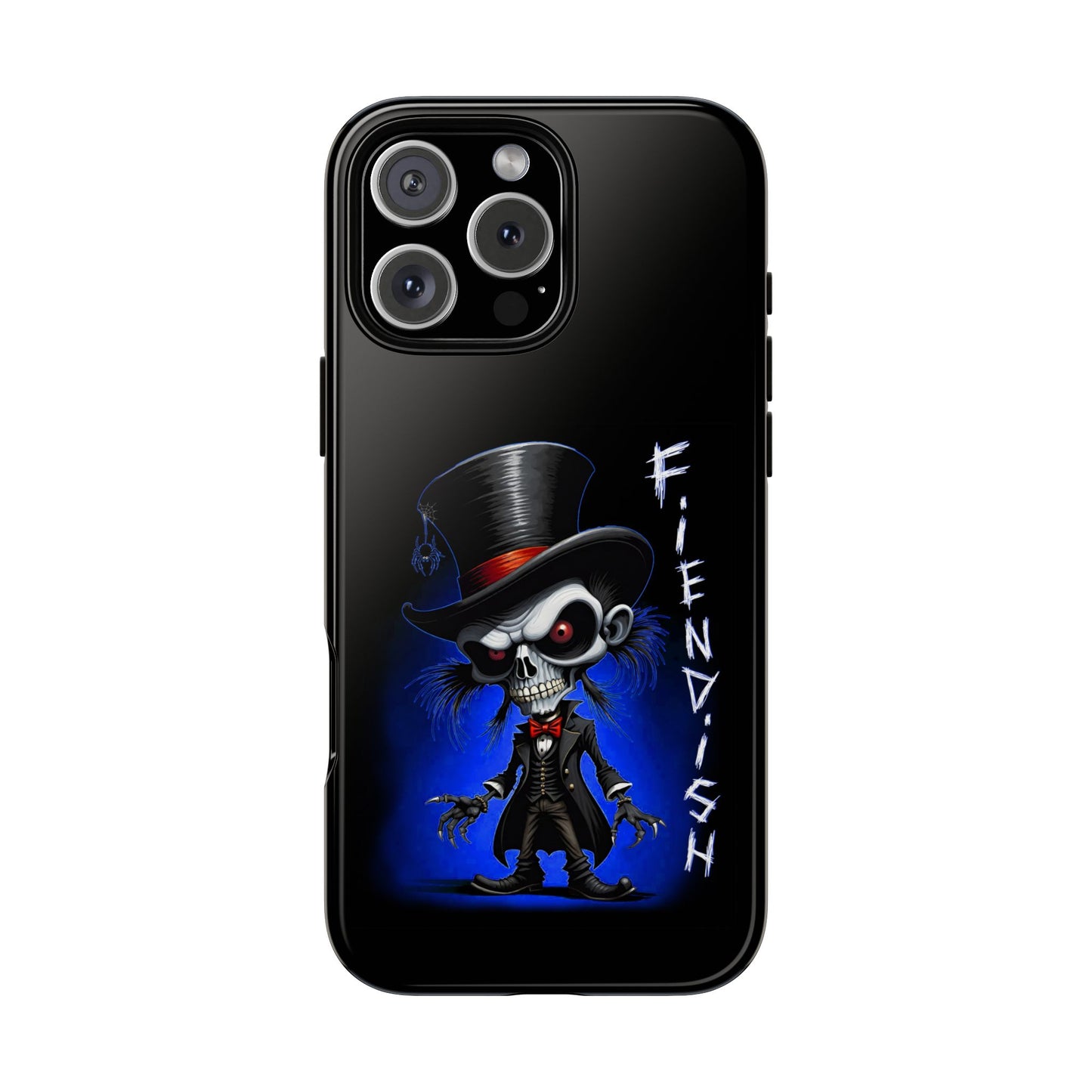 Fiendish Skeleton Tough Case - Fiendish Rugged Cell Phone Cover for Men and Women