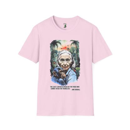 Nature Lover's T-Shirt with Jane Goodall Quote, Eco-Friendly Tee, Animal Rights Shirt, Gift for Wildlife Advocates, Conservation [...]