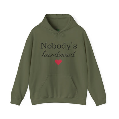 'Nobody's Handmaid' Feminist Handmaid's Tale Inspired Graphic Hoodie - Nolite Te Bastardes Conumdorum Tee