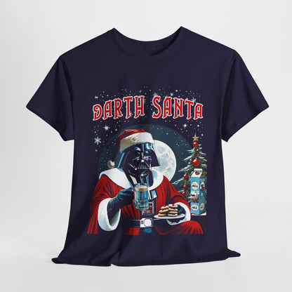 Darth Santa Unisex Tee, Star Wars Christmas Shirt, Blue Milk Humor Tshirt, SW Parody Gift, Dank Farrik Tee, Jedi Milk Alien, AHCH-TO Milk