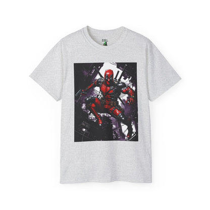 Deadpool Fan Art T-shirt, Comic Collector Shirt, Marvel Fan Gift, Comicon Apparel, Unisex Ultra Cotton Tee