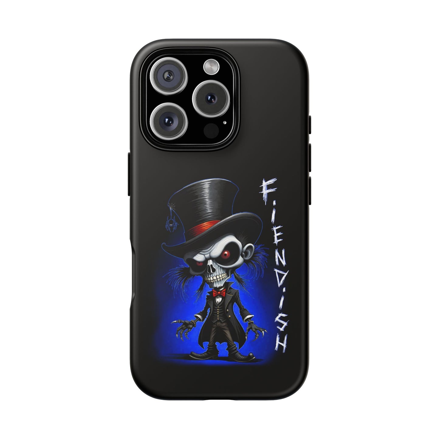 Fiendish Skeleton Tough Case - Fiendish Rugged Cell Phone Cover for Men and Women