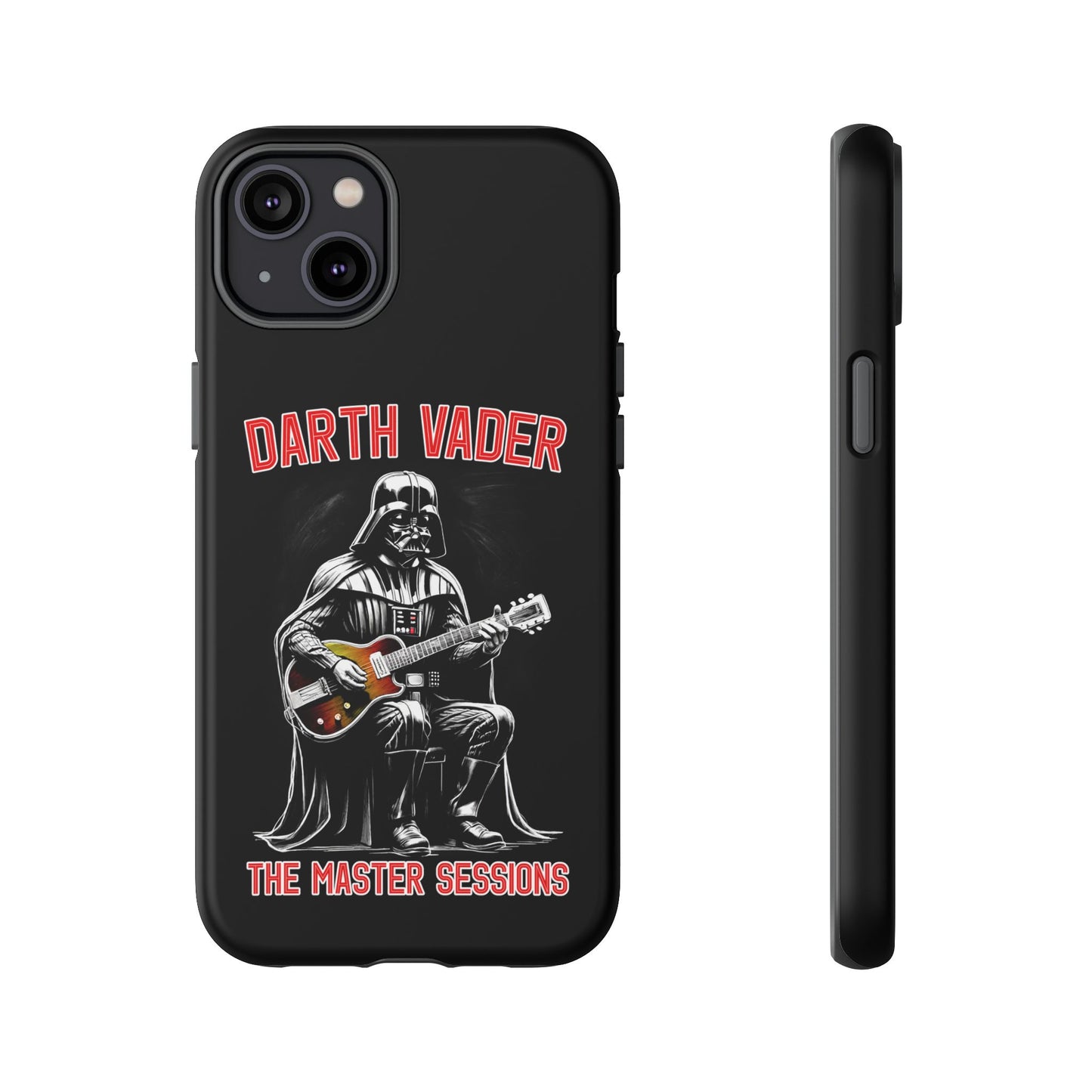 Darth Vader Guitar Rugged Cell Phone Case, Star Wars Concert Design, Tough Phone Cover, Outer Rim Tour Merch, Galaxy Jammer Case