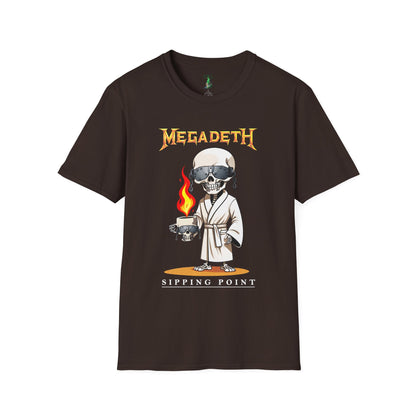 Sipping Time "Vic" Megadeth T-shirt - Gildan Softstyle T-Shirt