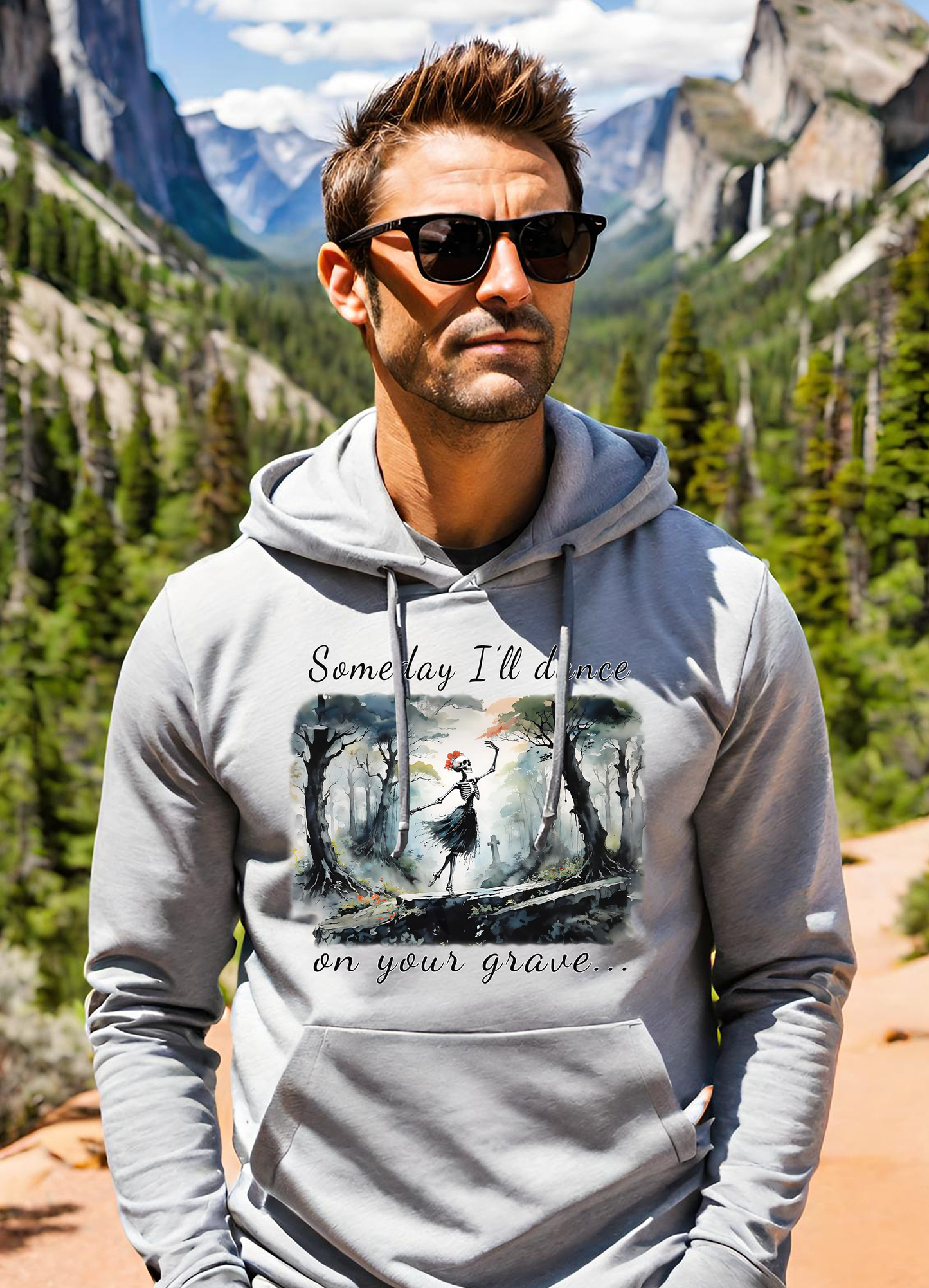 This Haunting Skeleton Hoodie is perfect for guys who love things that are spooky and macabre. This hooded sweatshirt design is both stunning and chilling. Available stylish Unisex Hoodies.